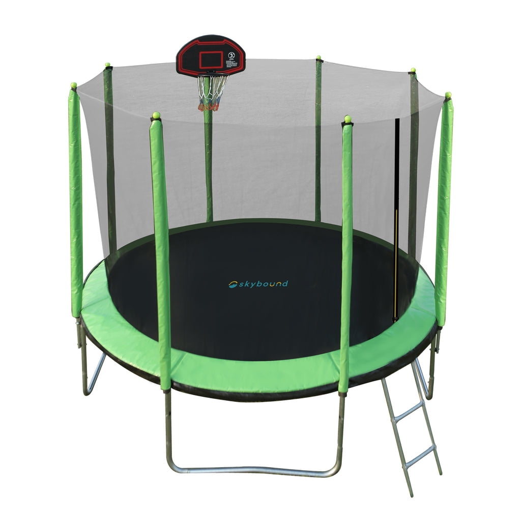 SkyBound 10ft 12ft 14ft 15ft 16ft Trampoline with Enclosure Net