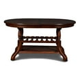 thumbnail image 3 of Pemberly Row Contemporary Solid Wood Dining Table in Espresso, 3 of 5