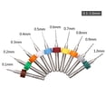 thumbnail image 1 of Bgsha 10PCS 0.1-1.2mm Bits Drill Set PCB Circuit Micro Small Board Print Carbide, 1 of 10