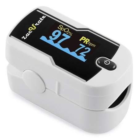 Zacurate 500E Sporting and Aviation Fingertip Pulse Oximeter Blood Oxygen Saturation Monitor
