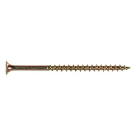 

48592 5 lbs. 9 x 3 in. Zinc & Yellow Dichromate Star Drive All Purpose Wood Screws