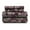 Purple, variant on Superior Paisley Flannel Cotton Bed Sheet Set , Soft Fitted Sheets, California King, Pumpkin