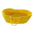 thumbnail image 1 of Cesta tejida con asas,Cesta cambiadora portátil para la parte del tocador,Cesta de Moisés para recién nacidos niños niñas de mano,Estación para cambiar pañales de bebé Amarillo, 1 of 8