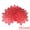 Red, variant on Unique Bargains Set of 6 Snowflake Shape Placemats Kitchen Table Mat Gold