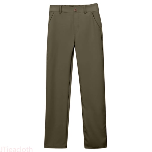 JTieacloth Girls School Uniform Twill Pants Girls And Boys Pants Kids Dress Pants High Stretchy With Pockets Size 5 16 Years,Sizes 14-15 Years
