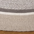 thumbnail image 3 of Safavieh Braided Ladonna Geometric Reversible Area Rug, Beige/Gray, 5' x 5' Round, 3 of 7