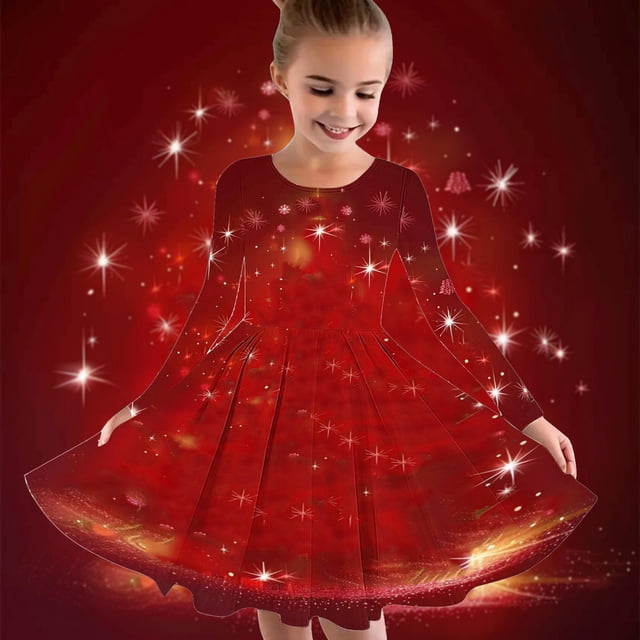 LOVZFMLL Robe Sans Manches à Col Rond pour Enfant avec Poches pour Enfant Moyen et Grand