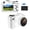 White, variant on PORTWORLD X9 4K 48MP Video Camera WiFi 18X Zoom Webcam Dual Lens 3.0 Screen 32GB Digital Camera