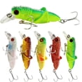 thumbnail image 3 of Bgsha 5cm 4g Grasshopper Insect Fishing Lures Artificial Bait Sea Fishing fish hook, 3 of 8
