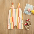thumbnail image 2 of THJRPQJFD Boys Sweatsuits Size 14-16 Baby 18 Month Onesies Girls Boys and Girls Fruit Print Striped Romper Jumpsuit, Colorful Kids Clothes 5t Girls Clothes, 2 of 4