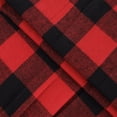 thumbnail image 4 of Lmueinov Mens Short Sleeve Button Down Shirts Plaid Business Casual 3/4 Length Sleeve Tops for Men Pocket Lightweight Summer Fall Daily Going Out Tops, 4 of 7
