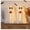 Multicolor, variant on Glossy Pastel Ceramic Halloween Figurines, Mantel Shelf Desk Pumpkin Details Cute Mini Ghost Figurines, 3.1in Soft Halloween Decorations for Party Centerpiece with Witch Hat