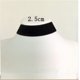 thumbnail image 1 of Gargantilla de terciopelo negro para mujer, cadena de cuello gótico, accesorios de joyería estética, productos de tendencia, novedad de 2023 Tan Jianjun unisex, 1 of 2
