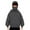 Grey, variant on Coerni Boys Hoodie Pullover Hooded Sweatshirt Solid Color Running Tops Teen Loose Causal Outerwear Balaclava Warm Fashion Sweatshirt