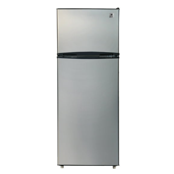 ARCTIC CHEF 7.2 Cu. Ft. Top Freezer Refrigerator in Platinum