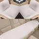 thumbnail image 4 of 5 Sets Car Front Seat Cushion Soft Warm Faux Winter Auto Seat Cover Plush Vehicle Seat Protector Pad With Non-Slip Backing Car Accessories, 4 of 5