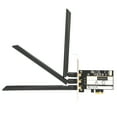 thumbnail image 2 of Tarjeta inalámbrica 802.11AC WiFi + para Bluetooth 4.0 Tarjeta WLAN de escritorio PCI E + 3 antenas BCM943602CS, 2 of 14