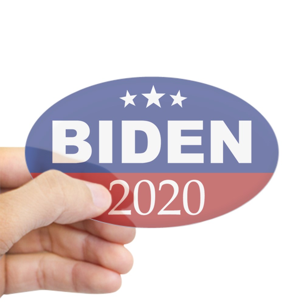 Cafepress Joe Biden 2020 Sticker Oval Walmart Com Walmart Com