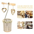 thumbnail image 4 of Shisuyan Desktop Candlestick Metal 1Pcs 6.68X2.95X2.95in, 4 of 9