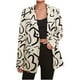 thumbnail image 2 of ICHUANYI Liquidación Moda Mujer Turn Down Collar Manga larga Casual Abrigo Cardigan Blusa ICHUANYI WER202308173686, 2 of 7