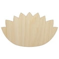 thumbnail image 1 of Yoga Lotus Flower Outline Wood Shape Unfinished Piece Cutout Craft DIY Projects - 6.25 Inch Size - 1/8 Inch Thick, 1 of 7