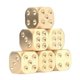 thumbnail image 3 of 5 pcs Dice 15mm Metal Dice with Case 6-sided Gold Mahjong Dice Set Jin, 3 of 5