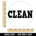 thumbnail image 2 of Clean Text Self-Inking Rubber Stamp Ink Stamper - Red Ink - Large 1-1/2 Inch, 2 of 7