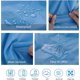 thumbnail image 3 of Manta De Picnic Impermeable, Estera De Playa A Prueba De Arena 210 X 200, con 4 Clavos Fijos Manta De Estera De Playa Portátil A Prueba De Arena para Acampar, Picnic, Playa, Senderismo, 3 of 4