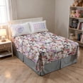 thumbnail image 2 of KPOP Demon Hunters Huntrix Trio Kids 4 Piece Bedding Sheet Set, Multicolor, Full Size, 2 of 9