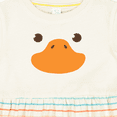 thumbnail image 4 of Inktastic Cute Baby Duck Face Girls Baby Dress, 4 of 5