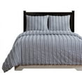 thumbnail image 5 of Better Trends Chenille Comforter Set Twin Size 2 Piece 100% Cotton Soft & Cozy All Season Bedding Angelique Collection - Navy, 5 of 8