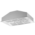 thumbnail image 3 of Forno Altilia 48-Inch Insert Range Hood, Stainless Steel, LED Lighting, Baffle Filters, 3 of 5