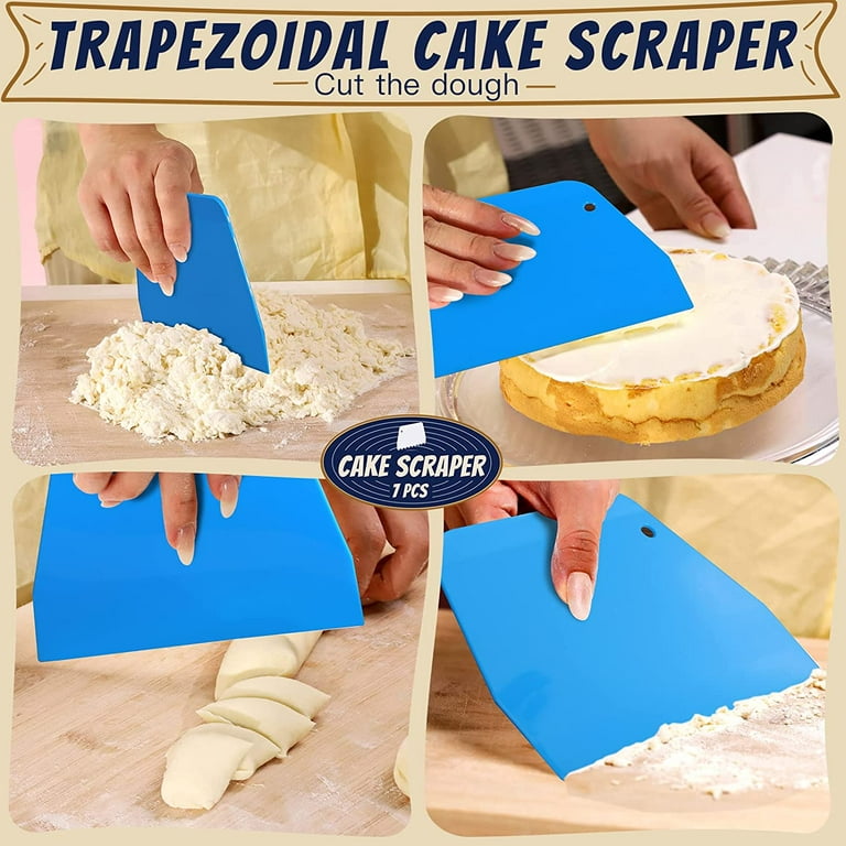 Source Trapezoid Cream Cake Scraper Dough Cutter Baking