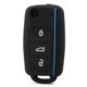 thumbnail image 1 of Funda Silicona para Llave Coche Mando A Distancia 3 Botones para Sagitar Bora Golf, 1 of 9