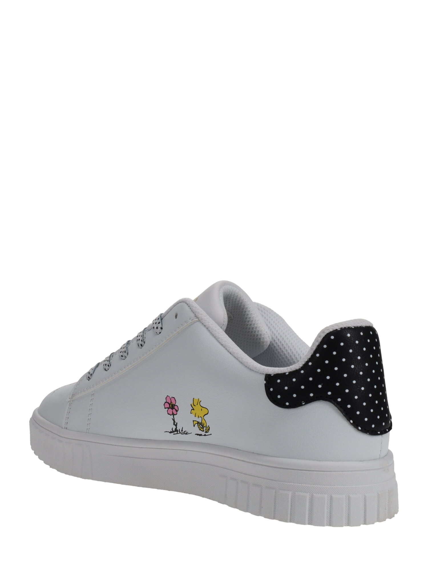 Snoopy By Peanuts Women's White Casual Sneakers
