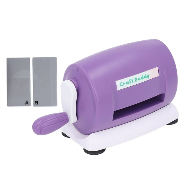 Máquina troqueladora manual con manivela, máquina de gofrado de papel para hacer álbumes de recortes y tarjetas, manualidades