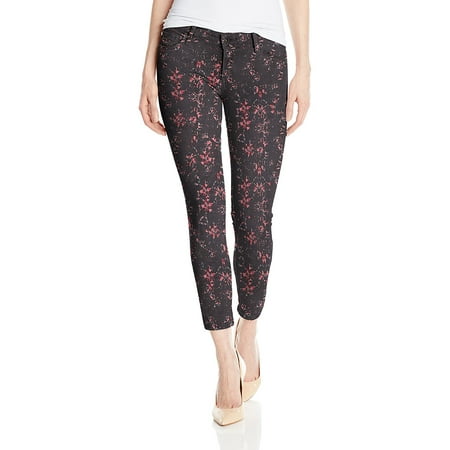 Lucky Brand Womens Lolita Printed Mid-Rise Skinny Jeans