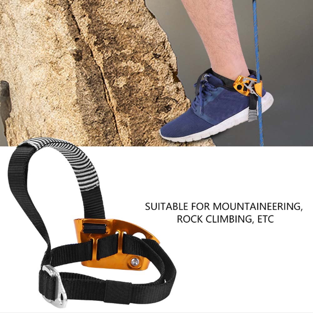 Foot Ascender, 8.3 X 4.7 Cm Climbing Foot Ascender, Engineering Protection Fire  For Mountaineering Rock Climbing