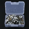 thumbnail image 4 of 60 Sets Jeans Snap Button Dungaree Rivets Dungaree Buttons Garment for DIY Garment Accessories 17mm, 4 of 8