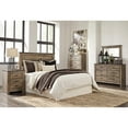 thumbnail image 6 of Signature Design by Ashley Casual Trinell Queen Panel Headboard, Brown (HEADBOARD ONLY), 6 of 9