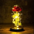 thumbnail image 2 of Jinsinto Beauty And The Beast Rose Gift Kit, Red Silk Rose And Led Light, 2 of 5