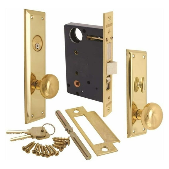 91A-LH Marks Mortise Lock, Left Hand, 4.2" x 10.9" x 4.5"