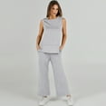 thumbnail image 3 of Luniro Women's 2 Piece Sets Matching Set Lounge Sweatsuits Casual Summer Travel Outfits Clothes 2025, 3 of 13