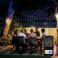 thumbnail image 4 of Christmas Lights Battery Operated, 17ft 50 LED Rainproof Wire String Light, Remote Control & 8 Modes Indoor Outdoor Xmas Tree Wedding Party Decoration, 4 of 9