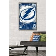 thumbnail image 2 of NHL Tampa Bay Lightning - Maximalist Logo 23 Wall Poster, 22.375" x 34" Framed, 2 of 5