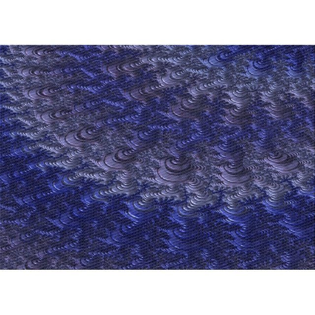 Ahgly Company Machine Washable Indoor Rectangle Transitional Slate Blue Area Rugs, 7' x 10'