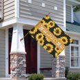 thumbnail image 2 of Spring Summer Sunflower Garden Flag 28x40 Inch Double Side for Outdoor Courtyard Garden Decor Flowers Welcome Holiday Flag for Outside Decoration, 2 of 6
