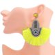 thumbnail image 4 of Pendientes de borlas bohemios Yashi cristal Modelo E1118 Lt Pink, 4 of 5