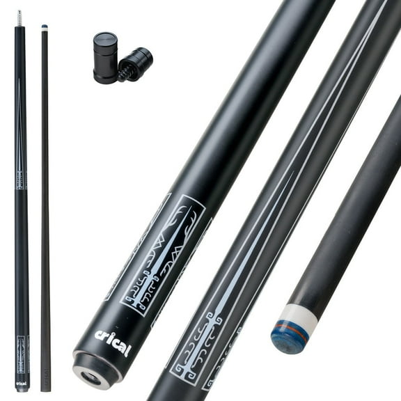 Crical CL-02 Carbon Fiber Pool Cue Stick with Professional Low Deflection Billiard cue Stick