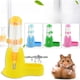 thumbnail image 1 of Botella de agua pequeña para mascotas + tetera de plástico para beber, cuenco de soporte para vajilla, para enfriar conejos, chinchillas y erizos, 2 en 1, 1 of 5